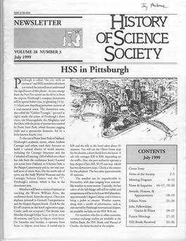 July 1999 SOCIETY HSS in Pittsburgh