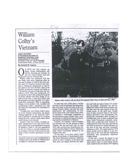 William Colby's Vietnam