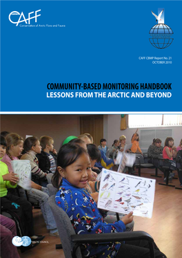 Community-Based Monitoring Handbook Lessons from the Arctic and Beyond