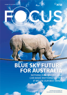 Focus 199: Blue Sky Future for Australia