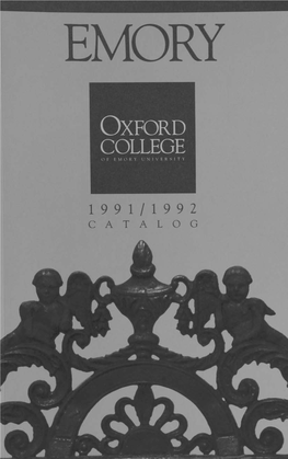 1991-1992 Course Catalog