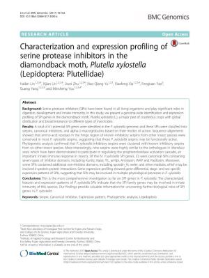 Characterization and Expression Profiling of Serine Protease