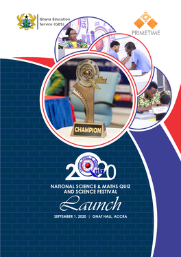 NSMQ 2020 Launch Brochure