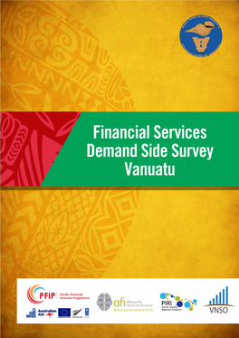 Financial Services Demand Side Survey Vanuatu
