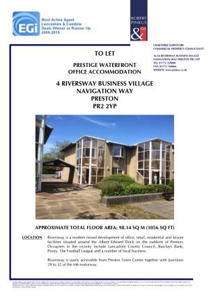 To Let 4 Riversway Business Village Navigation Way