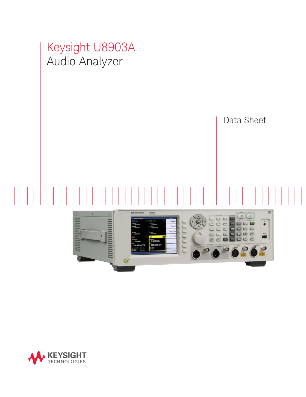 Keysight U8903A Audio Analyzer