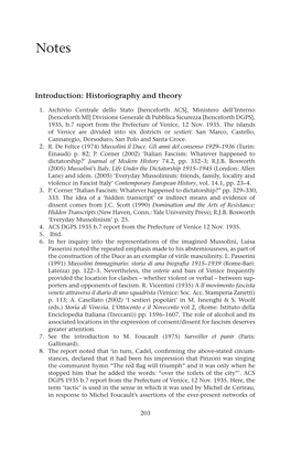 Introduction: Historiography and Theory