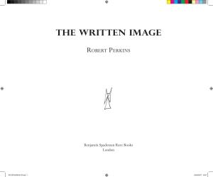 To Download the Written Image Catalogue