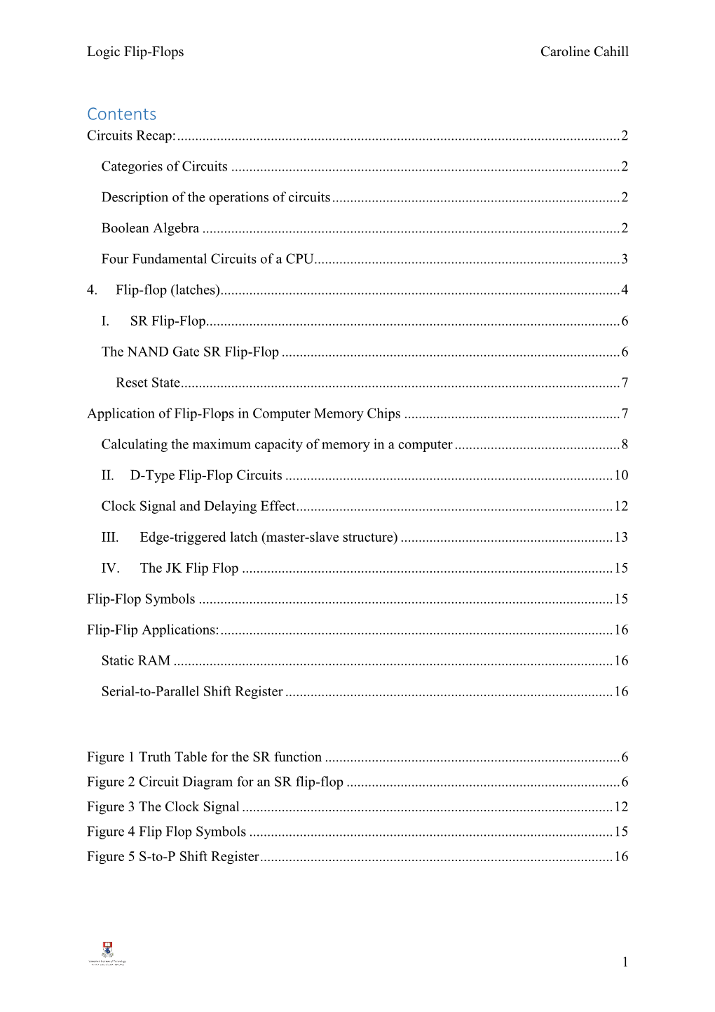 Contents Circuits Recap: