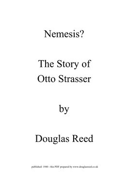 Nemesis (Otto Strasser)
