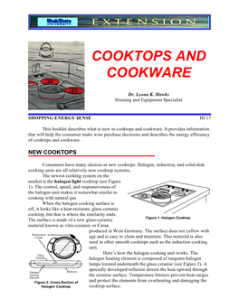 Cooktops and Cookware