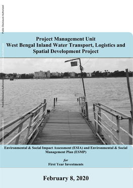 Project Management Unit West Bengal Inland Water Transport, Logistics and Spatial Development Project