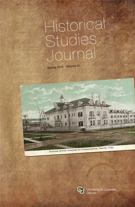 Historical Studies Journal Historical Studies