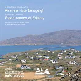 Ainmean-Àite Èirisgeigh Place-Names of Eriskay