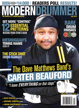 CARTER BEAUFORD “I Leave EVERYTHING on That Stage.”