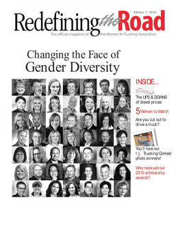 Changing the Face of Gender Diversity INSIDE