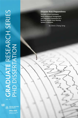 GRADUATE RESEARCH SERIES PHD DISSERTATION Publication Series of UNU-EHS Vol