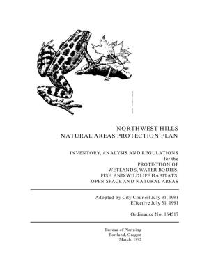 Northwest Hills Protection Plan