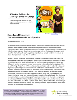 The Role of Humor in Social Justice