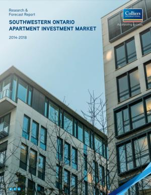 Southwestern Ontario Apartment Investment Market