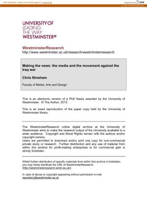 Westminsterresearch
