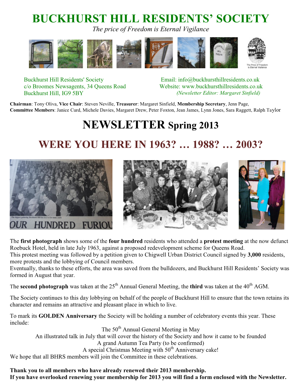 BHRS Newsletter Spring 2013.Pdf