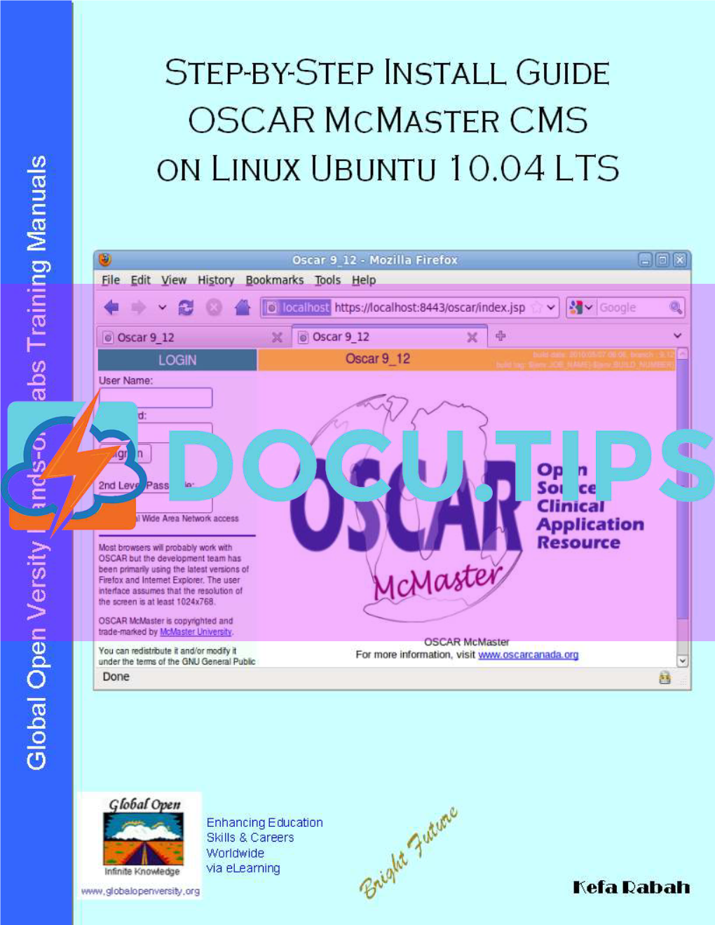 Step-By-Step Install Guide OSCAR Mcmaster Ehealth CMS on Ubuntu