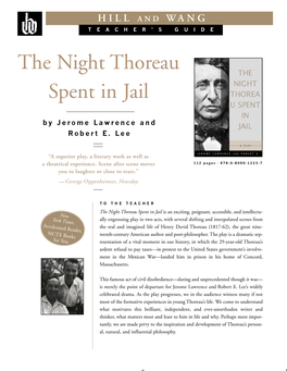 The Night Thoreau Spent in Jail
