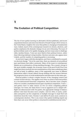 The Evolution of Political Competition