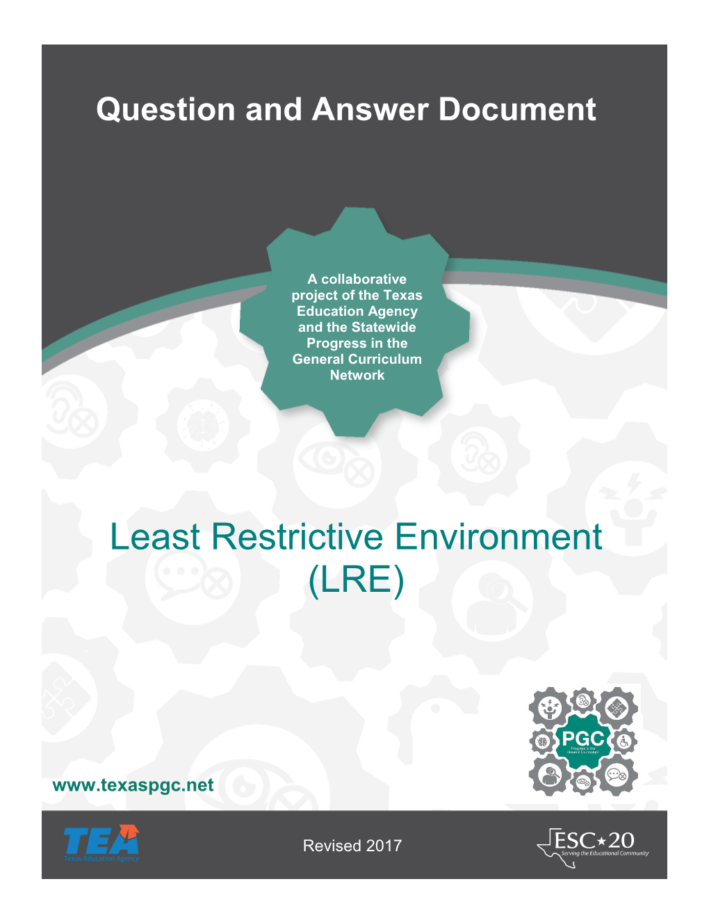 Least Restrictive Environment (LRE)