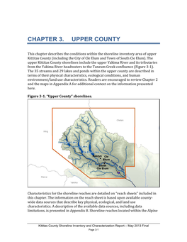 Chapter 3. Upper County-Includes City of Cle Elum and Town of South