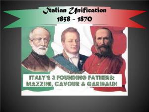 Italian Unification 1858