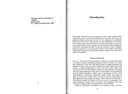 Introduction Society Bruce Lincoln NY: Oxford University Press, 1989
