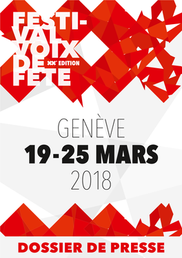 Genève 19-25 Mars 2018