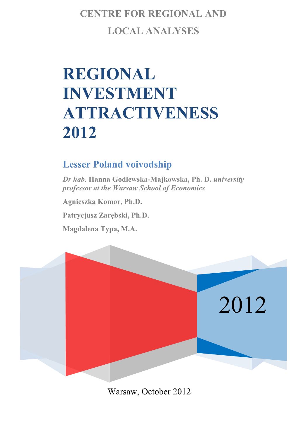 Atrakcyjność Inwestycyjna Regionów 2010