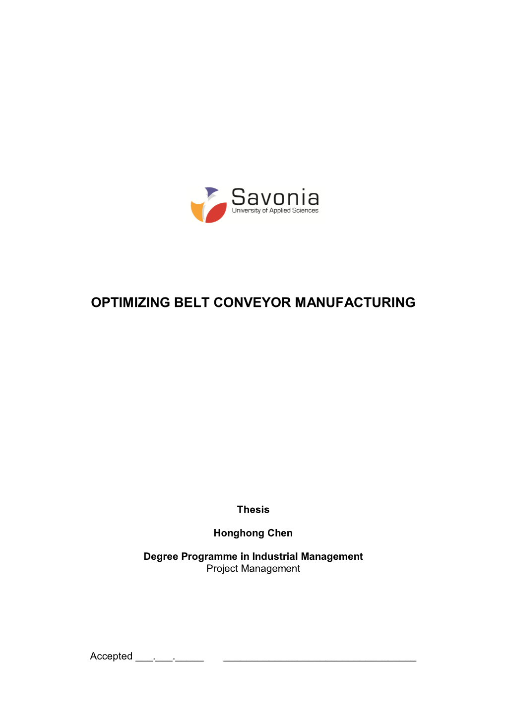 Optimizing Belt Conveyor Manufacturing