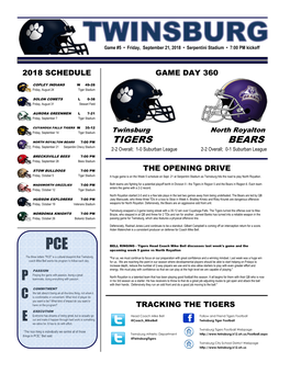 2018 Twinsburg Notes