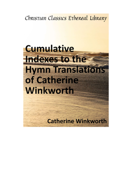 Catherine Winkworth