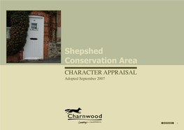 Shepshed Conservation Area Appraisal