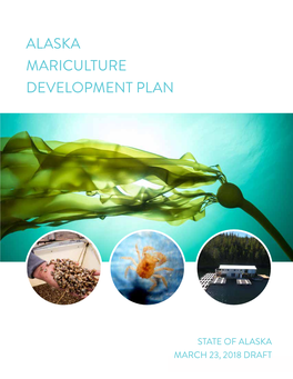 Alaska Mariculture Development Plan