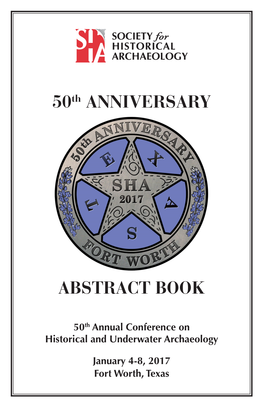 50Th ANNIVERSARY ABSTRACT BOOK
