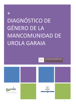 + Diagnóstico De Género De La Mancomunidad De Urola Garaia