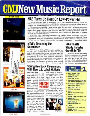 NAB Turns up Heat on Low-Power FM
