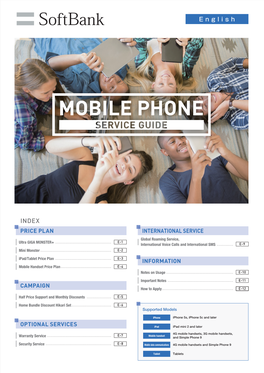 Mobile Phone Service Guide English
