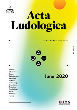 June 2020 History Marketing Experience Criticism Psychology Social Aspects Future Editorial Journal Board Orientation