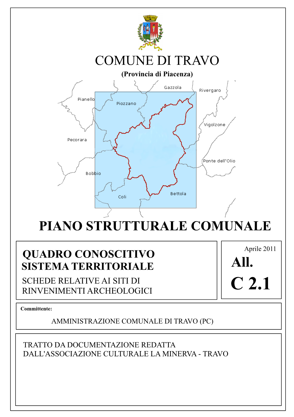 Comune Di Travo Piano Strutturale Comunale