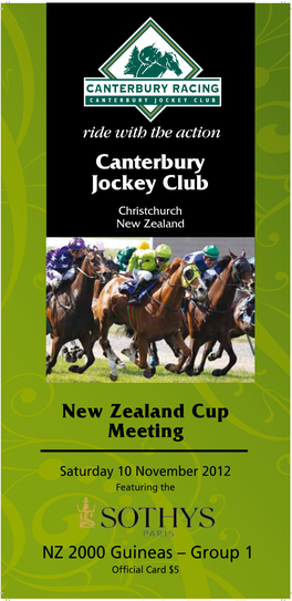 New Zealand Cup Meeting