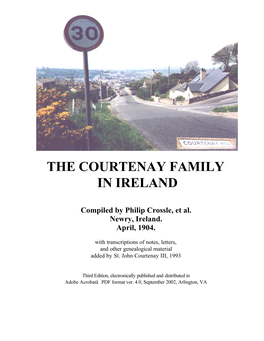 The Courtenay Family in Ireland