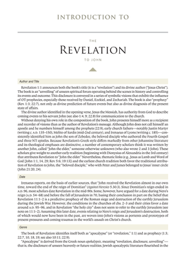 Introduction to Revelation (ESV Study Bible)