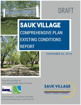 Sauk Village Comprehensive Plan Existing Conditions Report